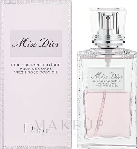 miss dior fresh rose body oil review